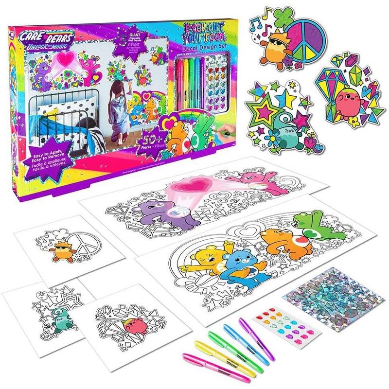 Fashion Angels Care Bears Wall Decal Design Kit