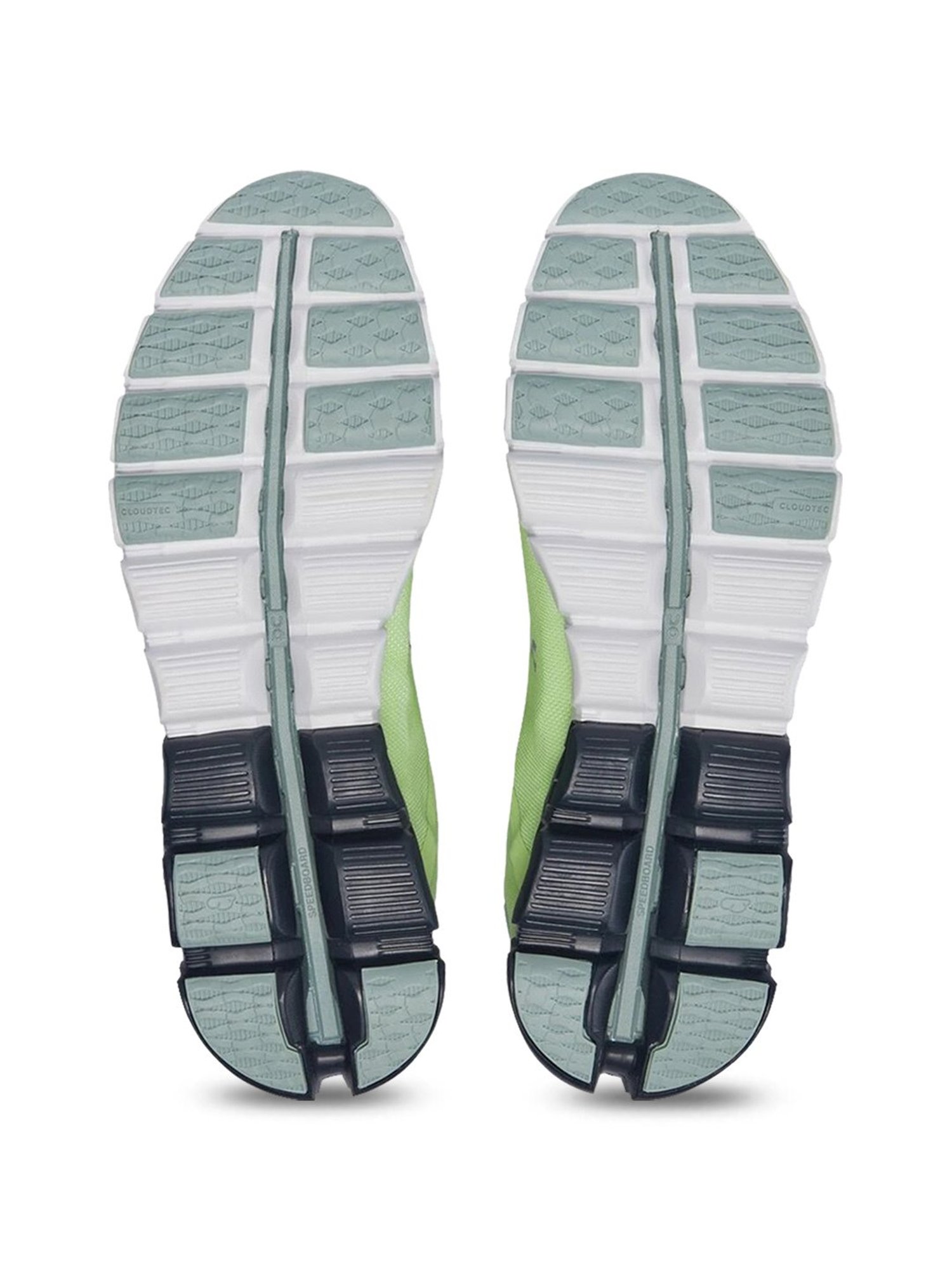 On Men's Cloudflow 3 Meadow & White Running Shoes