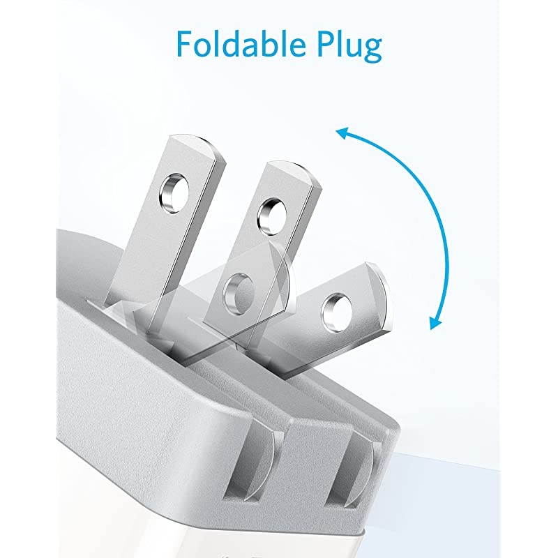 Quick Charge 30  18W 3Amp USB Wall Charger Quick Charge 20 Compatible PowerPort+ 1 for Galaxy S10S9S8EdgePlus Note 87 LG G4 HTC One A9M9 Nexus 9 iPhone iPad and More