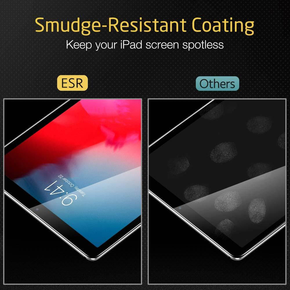 ESR Screen Protector for iPad Air 3 2019/iPad Pro 10.5,[Free Installation Frame][Scratch-Resistant]9H Hardness HD Clear Premium Tempered Glass Screen Protector for iPad Air 3 2019/iPad Pro 10.5,2 Pack