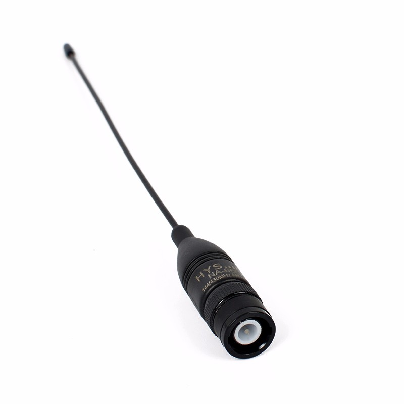 HYS NA-666 BNC VHF/UHF 144/430MHz Dual Band antenna Connector For Two Way Radio IC-V85 IC-V82 IC-V80