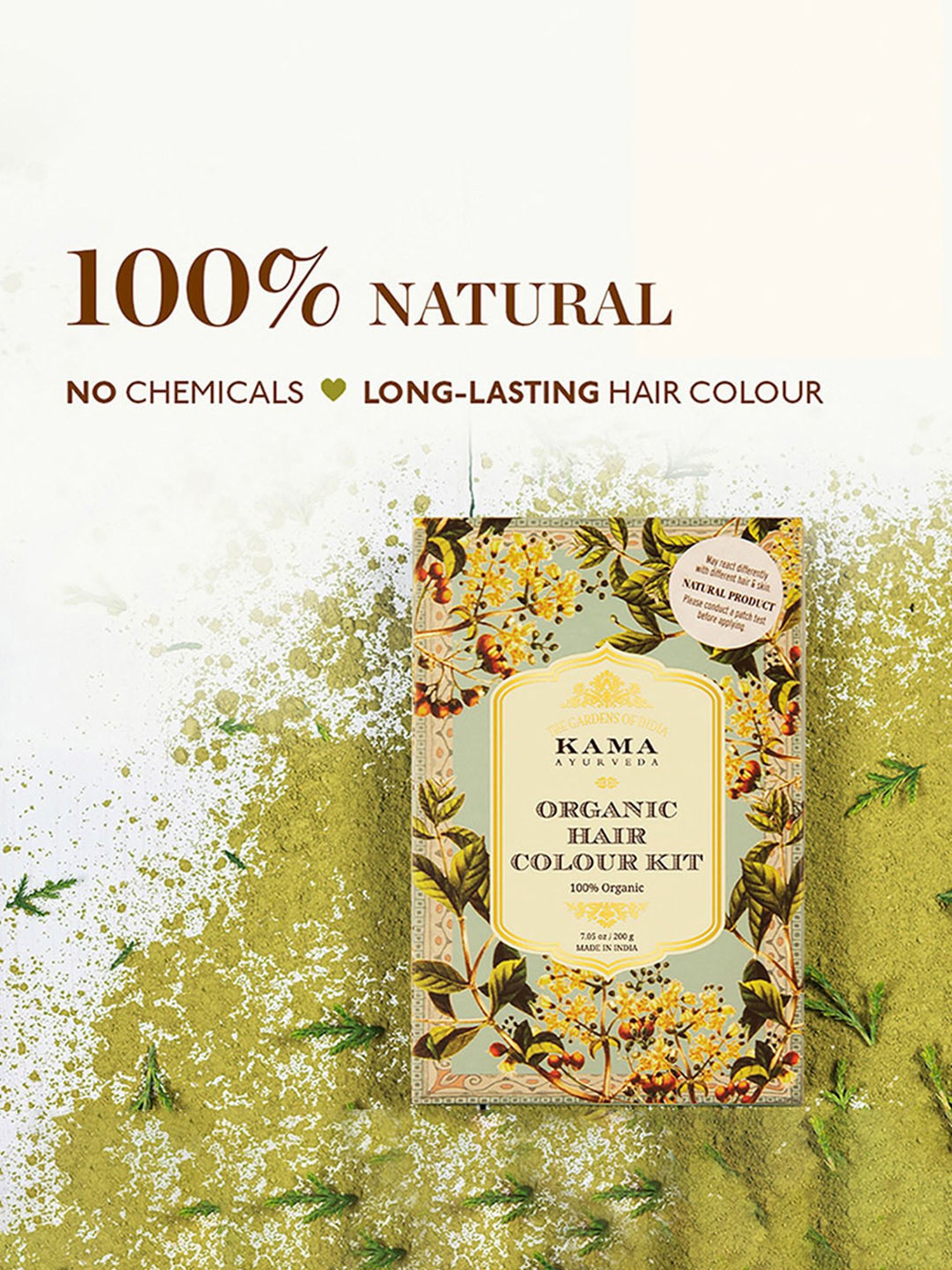 Kama Ayurveda Organic Hair Color Kit
