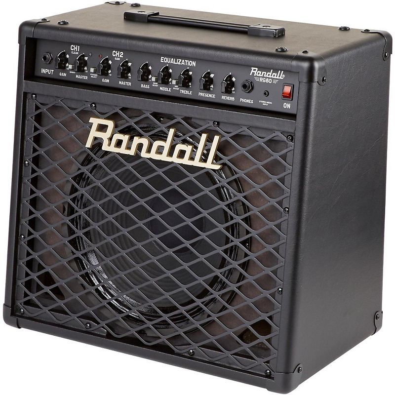 Randall RG80 80W 1x12 Guitar Combo Black