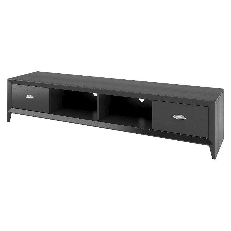 Lakewood Extra Wide TV Bench Black 80" - CorLiving