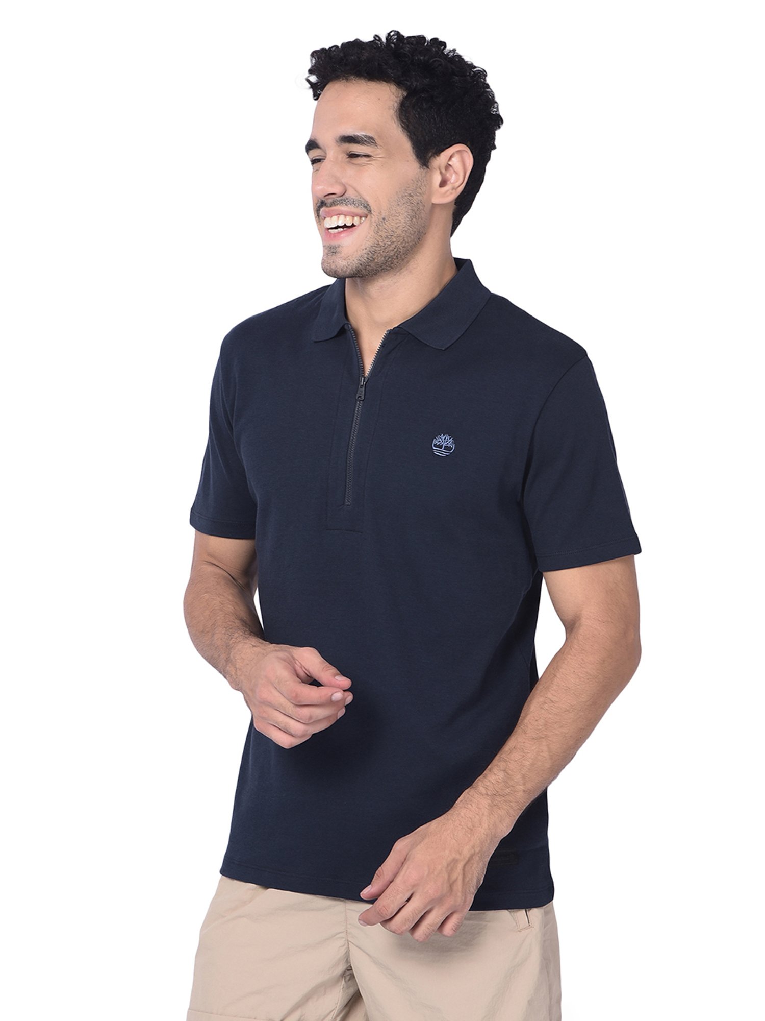 Timberland Navy Regular Fit Polo T-Shirt