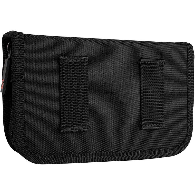 Protec Protec Trumpet Mouthpiece Nylon Pouch with Zipper Closure, 4-Piece Silver