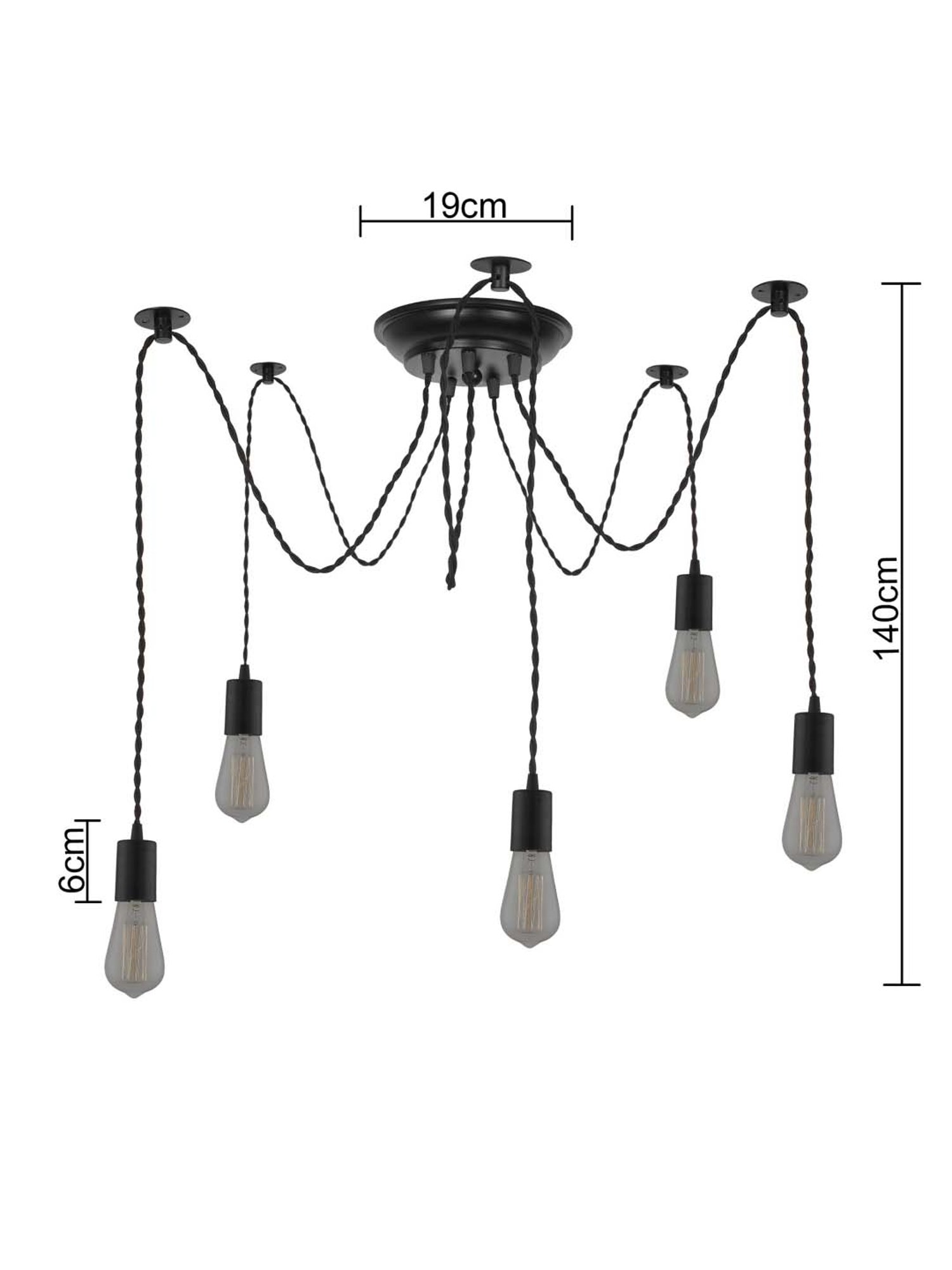 16" Glass/Metal Jasmine Tiffany Style Semi Flush Mount (Includes Energy Efficient Light Bulb) Cream - JONATHAN Y