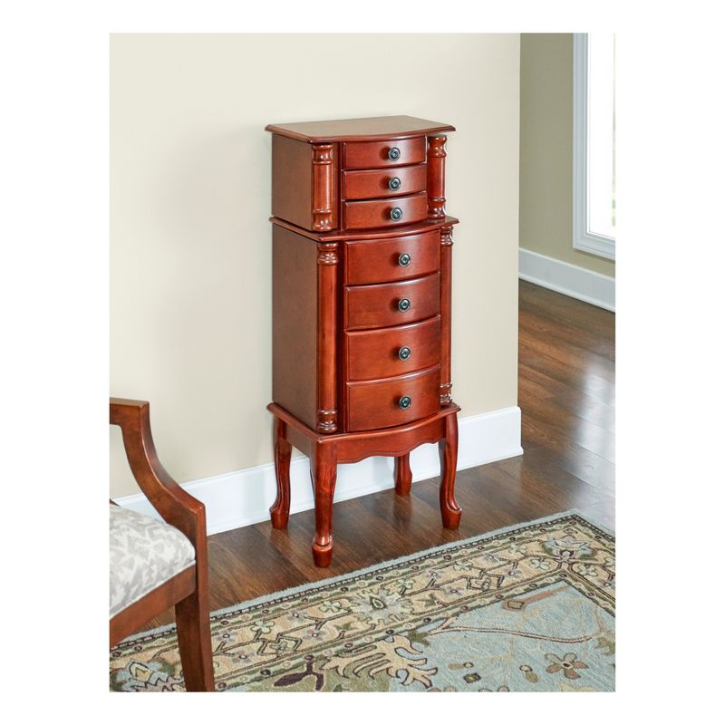 Aubrey Jewelry Armoire Classic Cherry - Powell Company