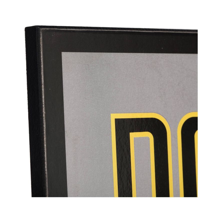 Batman Batcave Rules Wood Wall Sculpture