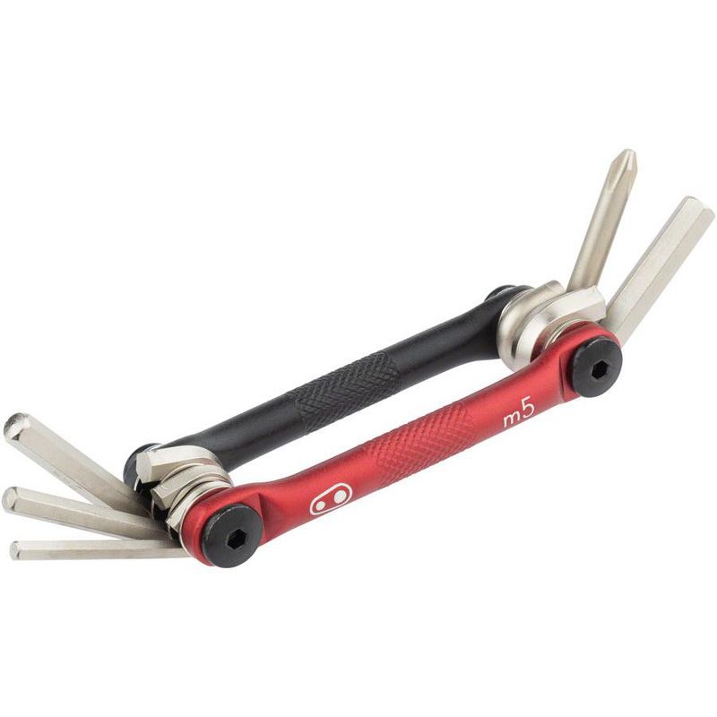 Crank Brothers Multi 5 Bike Multi-Tool - Black/Red