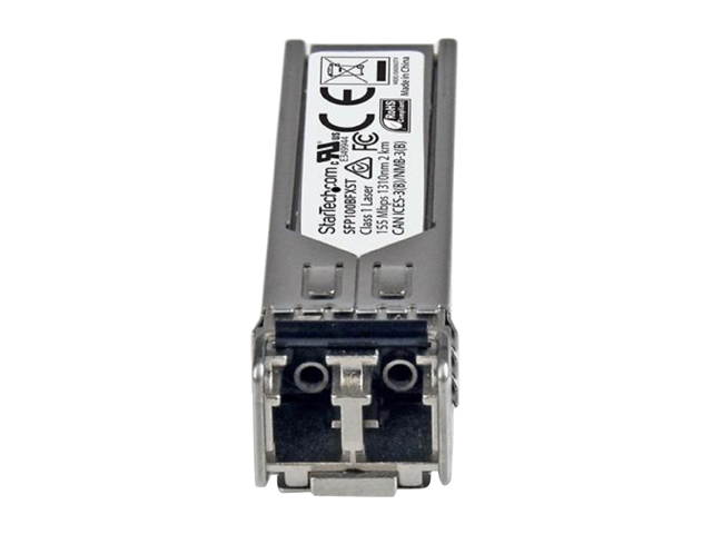 StarTech.com SFP100BFXST 100BASE-FX SFP Transceiver Module - 100 Mbps - 2 km - MSA Compliant Fiber SFP