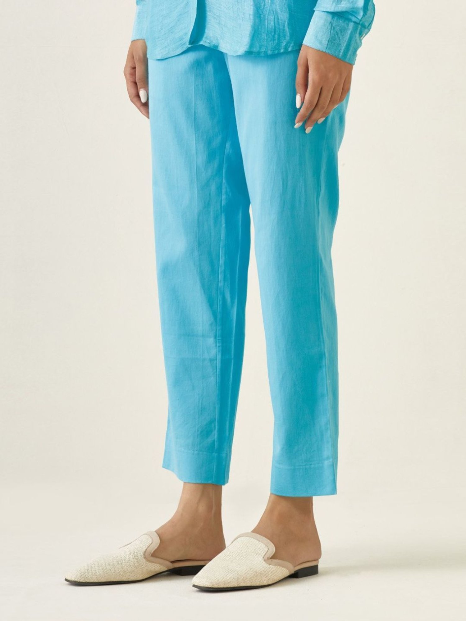 Vinusto Pastel Blue Summer Nostalgia Shirt with Pant