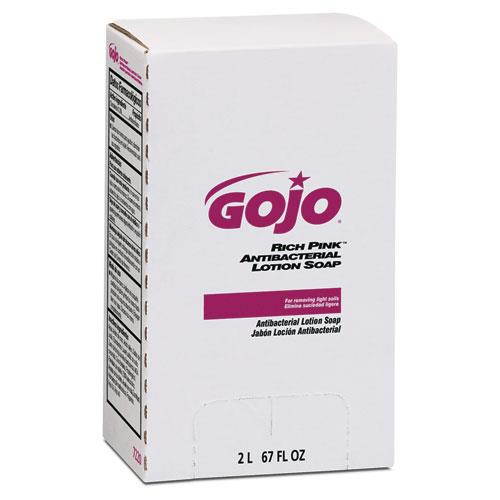 Gojo Industries, Inc Lotion Soap Antibacterial 2000mL Citrus Scent Pink 722004