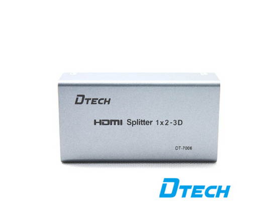 DTECH DT-7006 HDMI 1x2 Distribution Amplifier