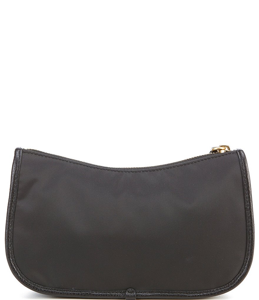 COACH Originals Swinger Nylon and Pebble Leather Shoulder Bag