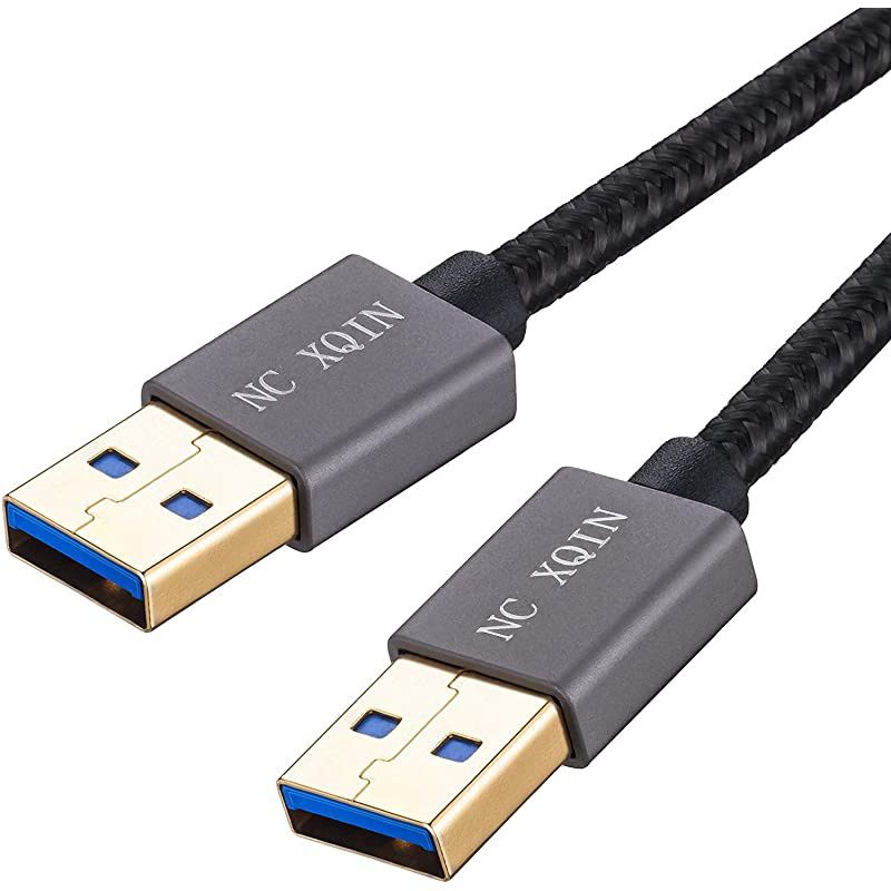 USB to USB Cable 6 ft  USB 30 Male to Male Nylon Braided Cable USB to USB Cord for Data Transfer Hard Drive Enclosures Printers Modems Cameras
