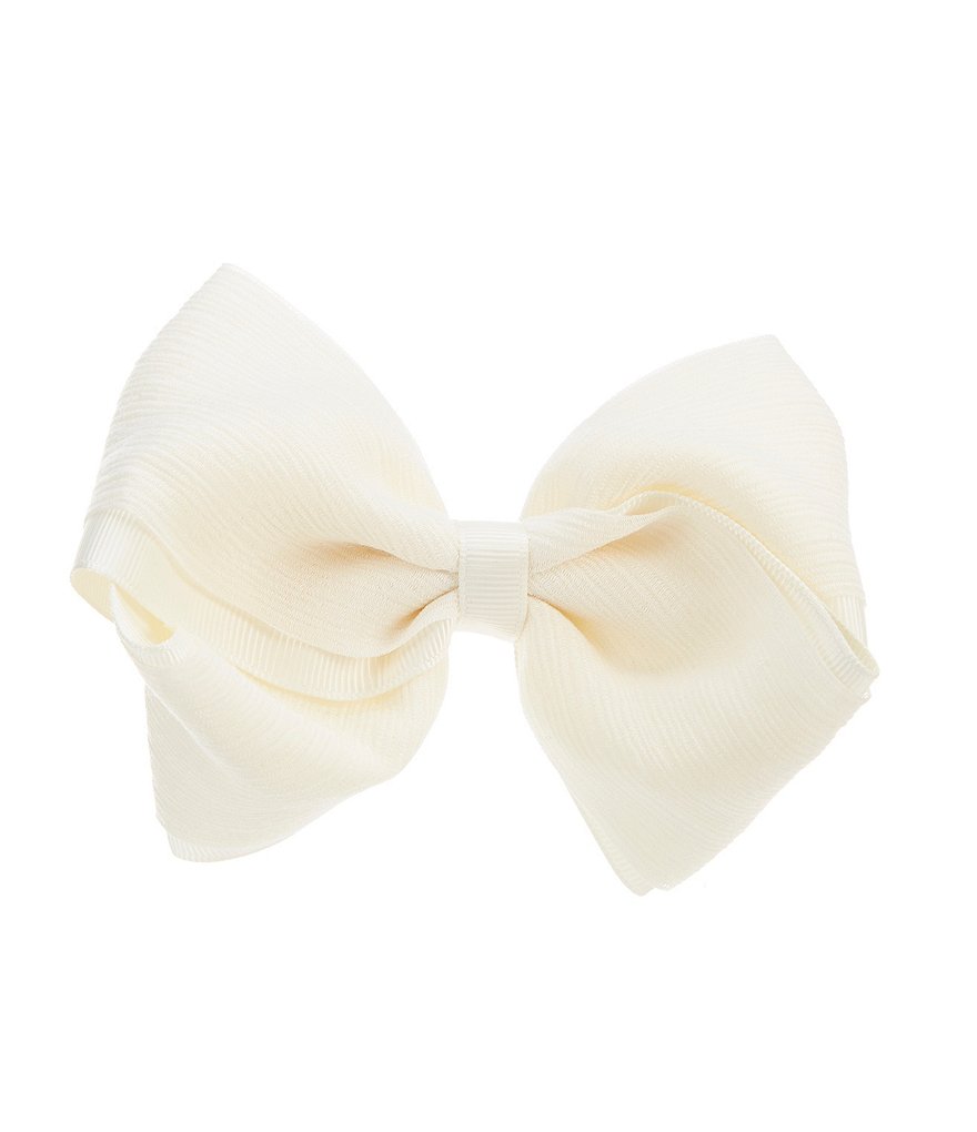 Edgehill Collection Little Girls Crushed Chiffon Mini King Bow