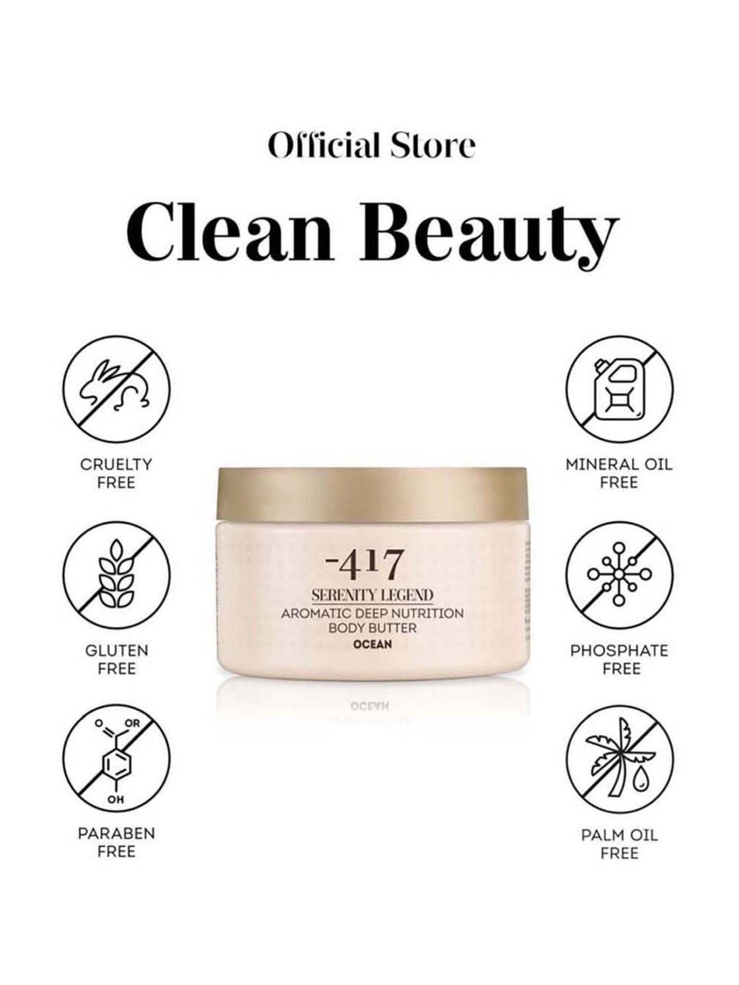 Minus 417 Serenity Legend Aromatic Deep Nutrition Body Butter Ocean 250 ml