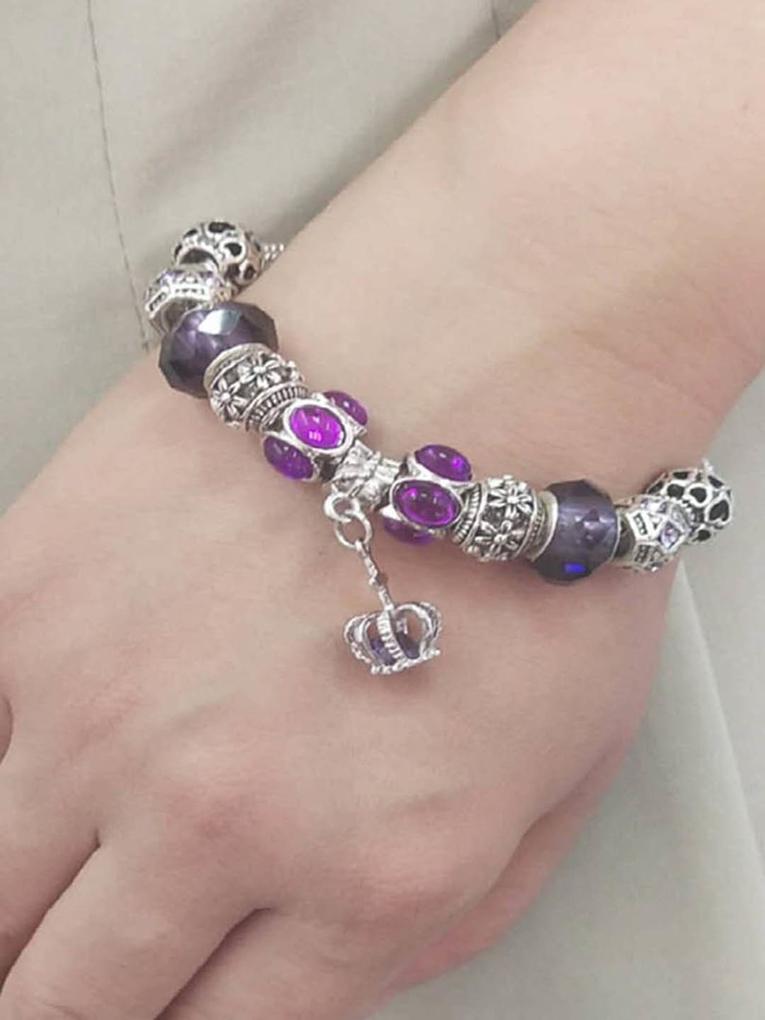 The Real Effect London 800 Silver CZ Bracelet for Women