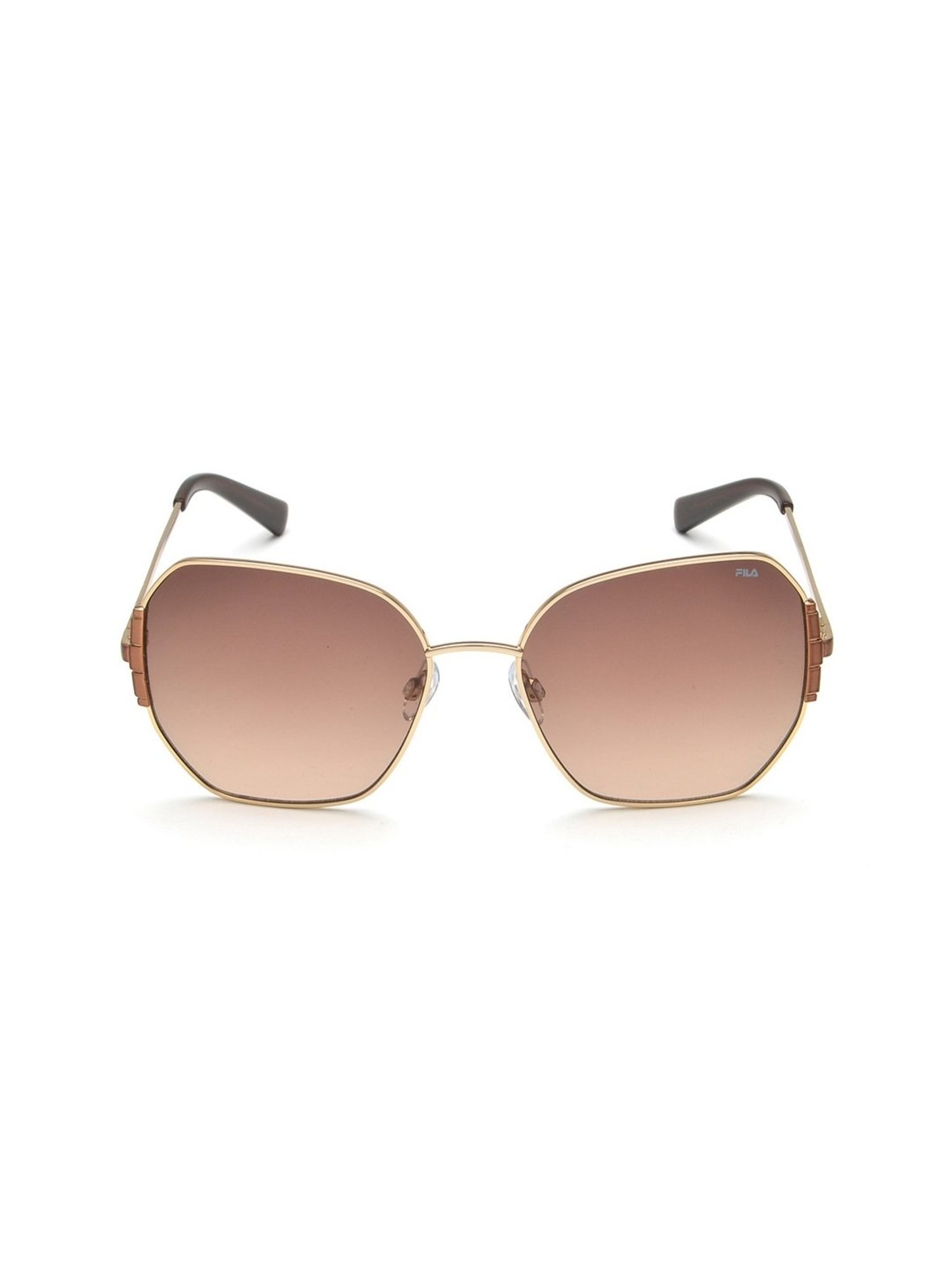 Fila Brown Square Sunglasses for Women