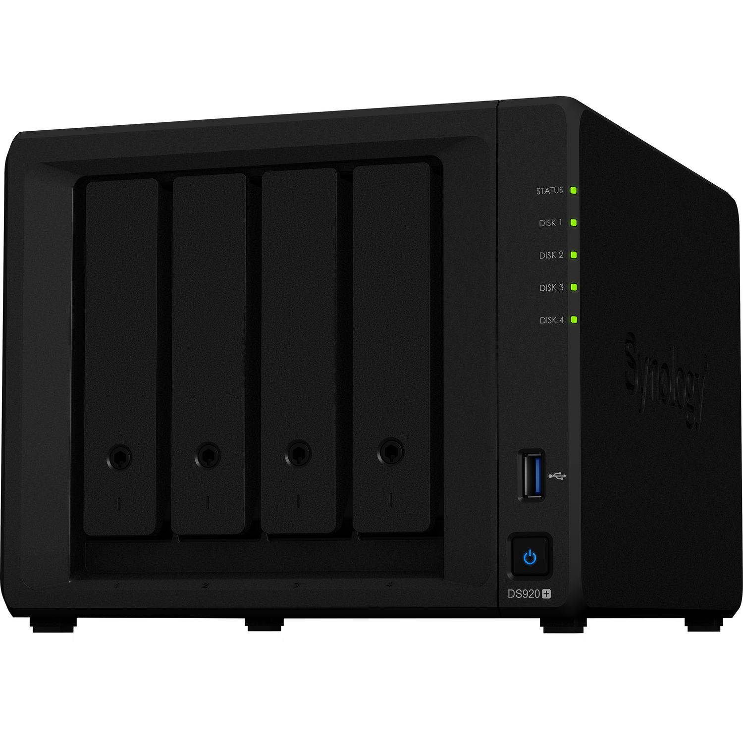 Synology DS920+ DiskStation with 4GB RAM and 48TB (4 x 12TB) of Seagate Ironwolf NAS Drives Fully Assembled and Tested By CustomTechSales