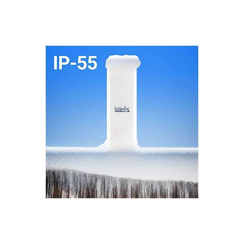 Wi-Fi 5 Wave 2 Outdoor AC867 5GHz Plug-n-Play Wireless CPE/Client Bridge, Long-Range, PTP/PTMP, IP55, 27dBm, with 16 dBi High-Gain Antenna, Long Range up to 5 Miles (1-Pack)