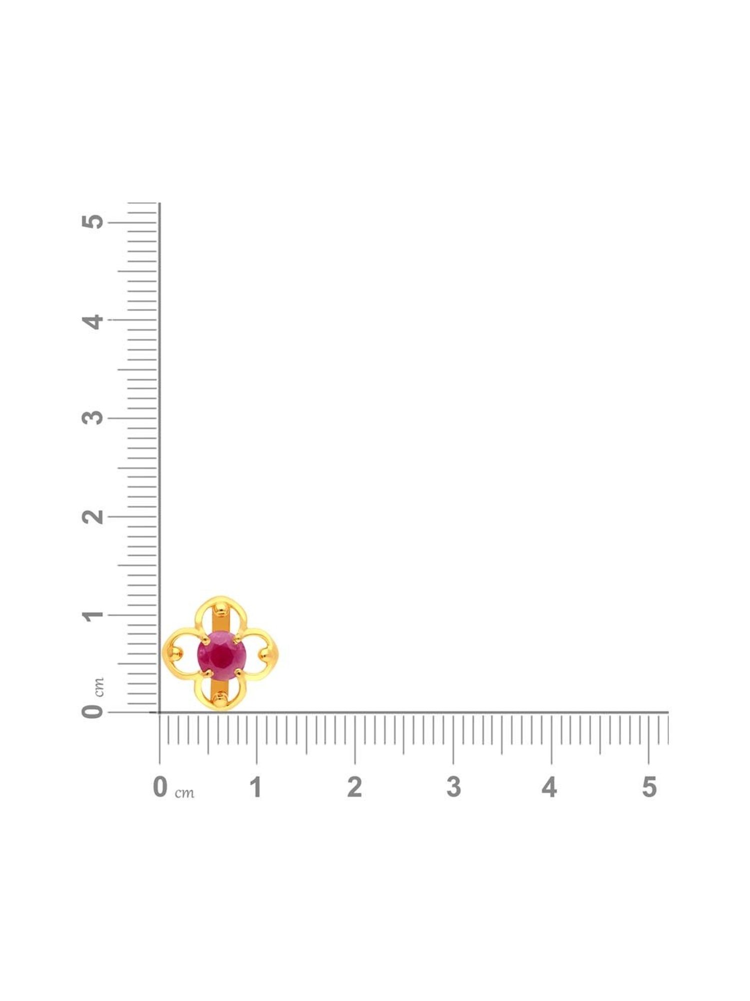 Malabar Gold and Diamonds 22k Gold Earrings for Women