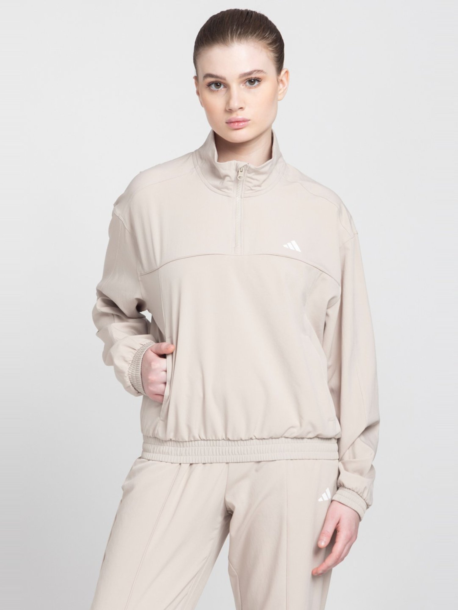 adidas Brown Training Track Jacket