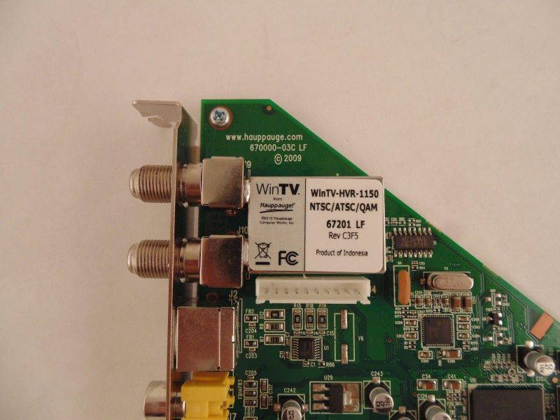 Hauppauge WinTV-HVR-1150 TV Tuner 67201 LF NEW OEM Sealed Bulk Packaged EC2 C