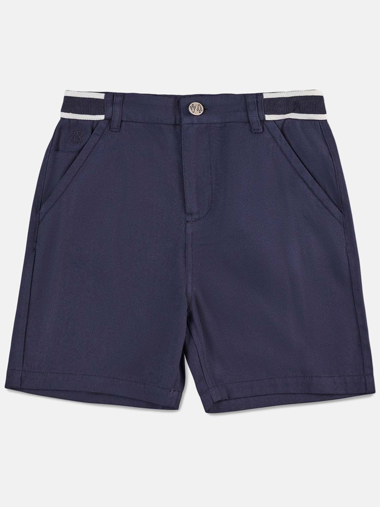 Angel & Rocket Kids Navy Solid Shorts