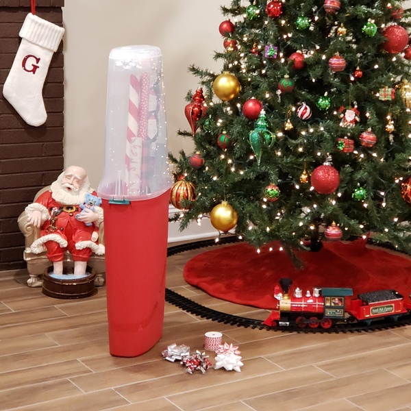 Homz 40" Wrapping Paper Storage