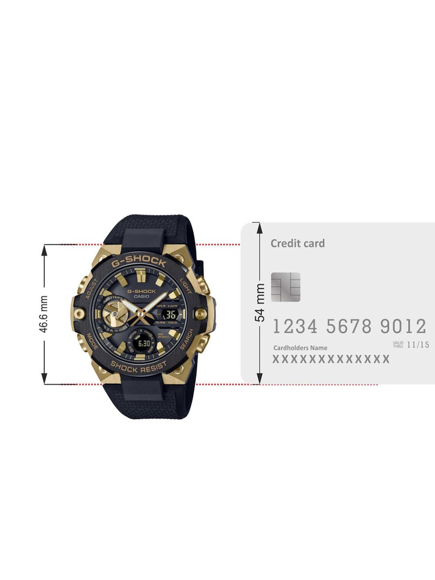 Casio GST-B400GB-1A9DR G-Shock Analog-Digital Watch for Men