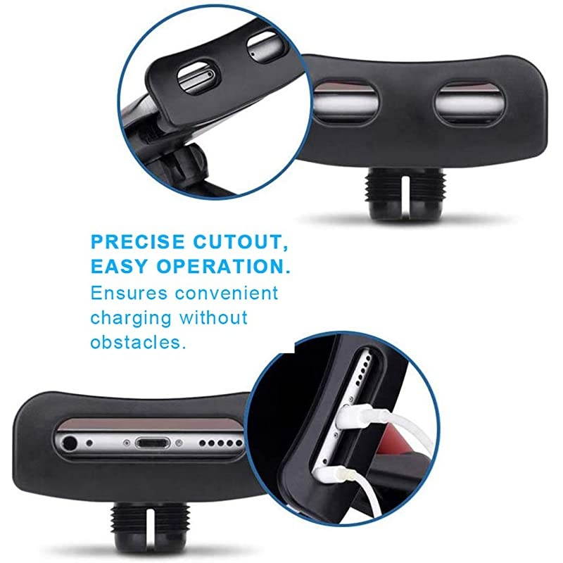 Headrest Mount Stretchable Backseat Seat MountTablet Headrest Holder Universal 360&deg; Rotating Adjustable for All 4106 cellphones Tablet Switch iPad iPad Air iPad MiniSamsung Galaxy ect