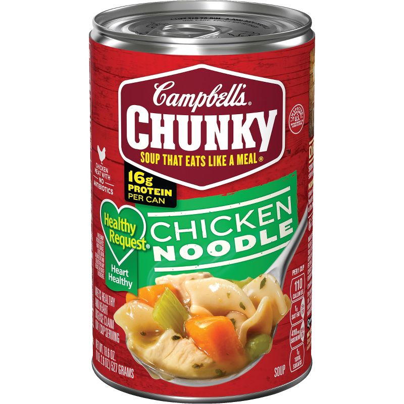 Campbell's Chunky Healthy Request Chicken Noodle Soup 18.6oz