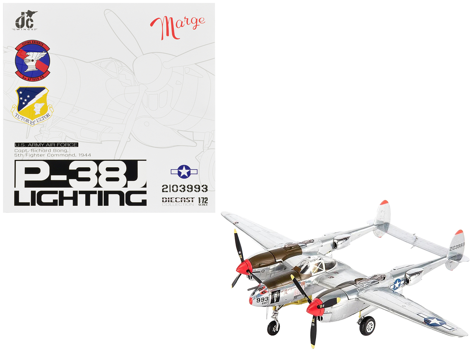 Lockheed Martin F-16C Fighting Falcon Fighter Aircraft "Viper Demo Team" (2021) United States Air Force 1/144 Diecast Model by JC Wings