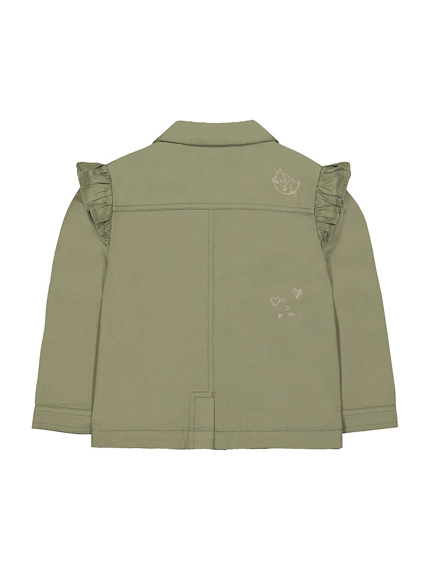 Mothercare Kids Olive Printed Full Sleeves Jacket