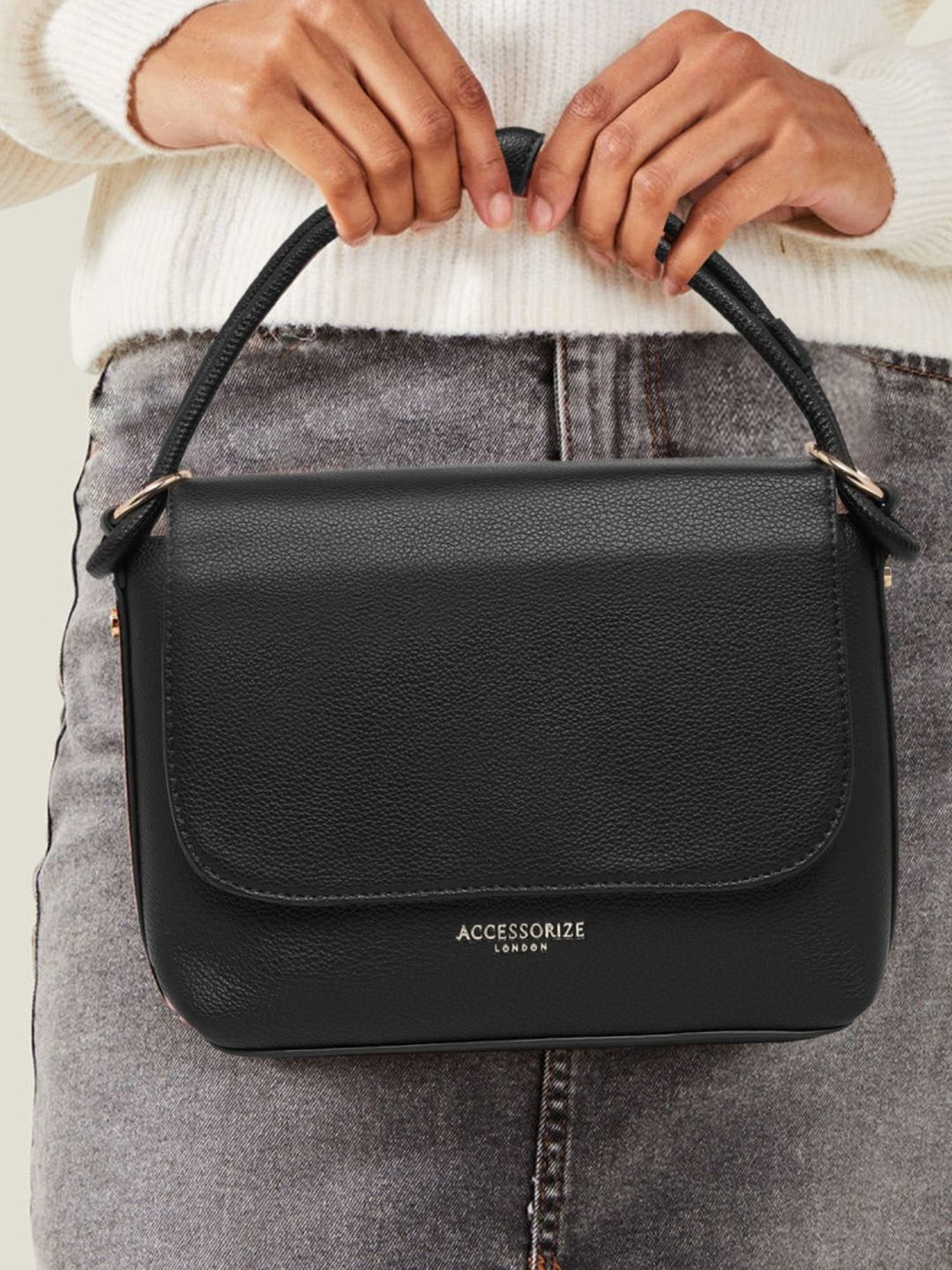 ZOUK Kashmir Blooms Classic Multicolor Printed Medium Handbag