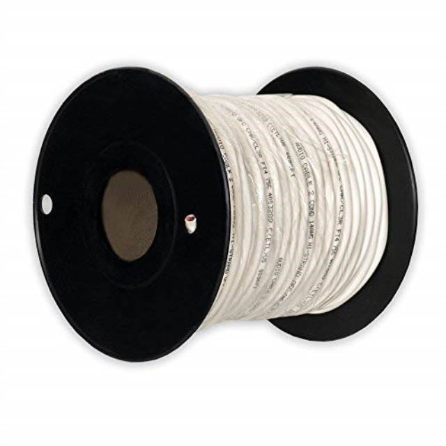 Theater Solutions C100-14-2 CL3 Rated Speaker Wire 2 Conductor 14 Gauge 100 Feet Roll UL Listed