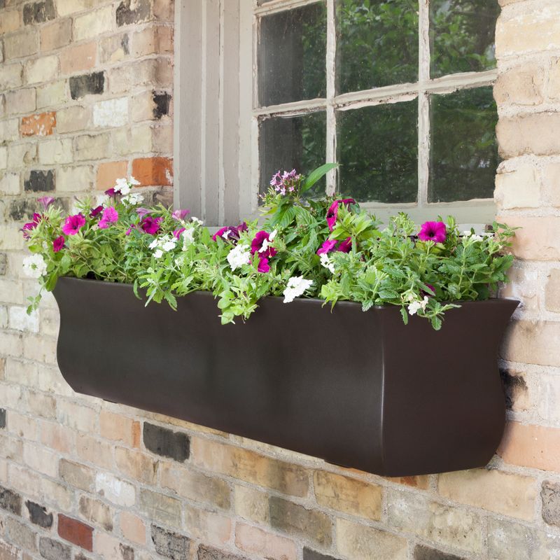 AquaSavTM Oxford Window and Deck Planter, 30" - PRIDE GARDEN PRODUCTS