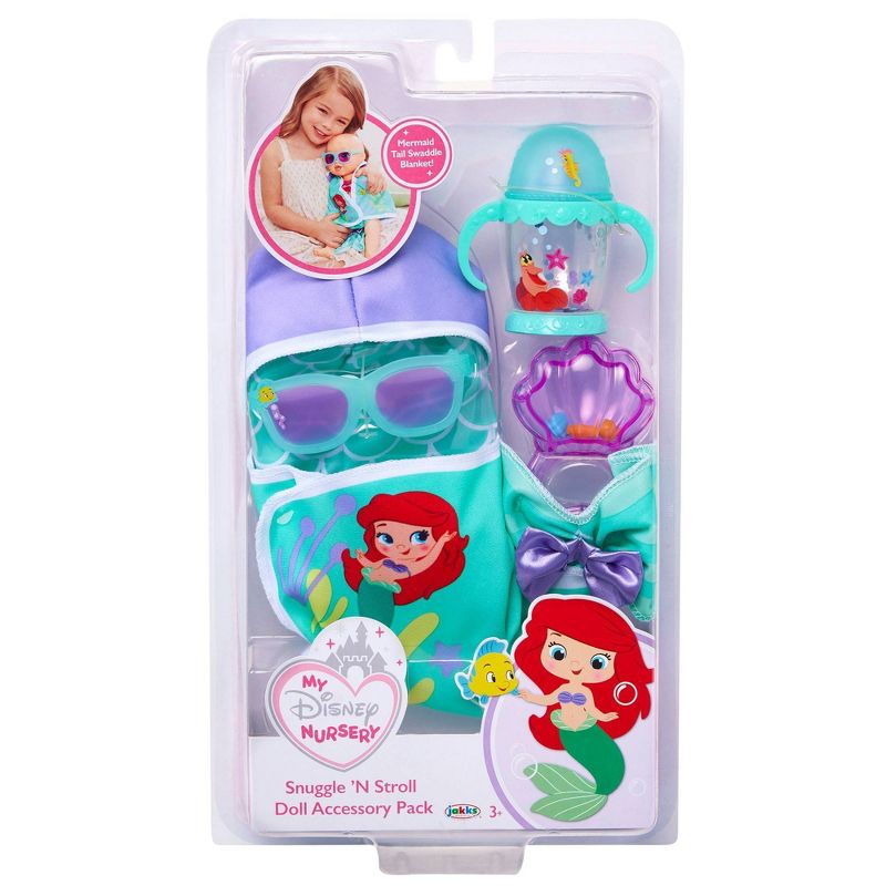 My Disney Nursery Snuggle 'N Stroll Doll Accessory Pack - The Little Mermaid