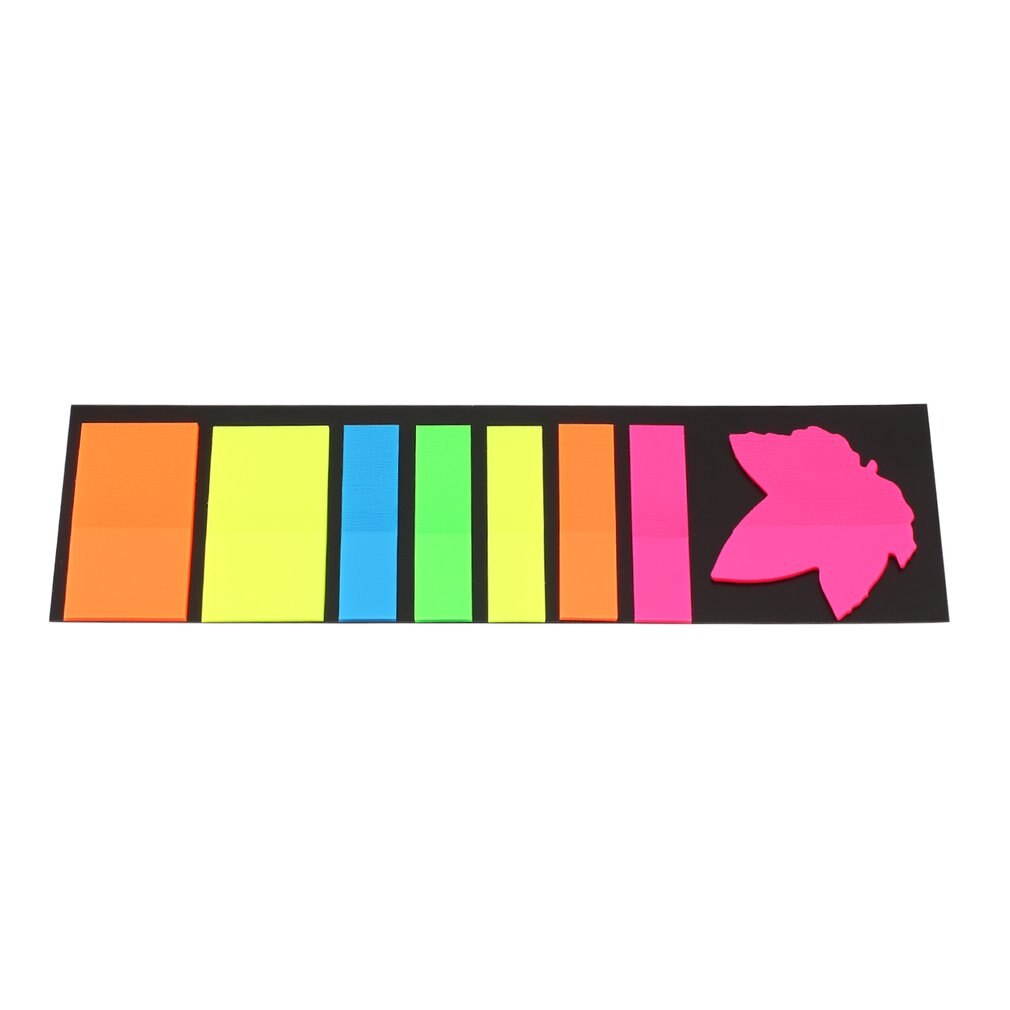 Lejiahong Mini Colorful Sticky Notes Page Markers Different Shapes Bookmark Tab Flags Memo Book Marker Sticky Notes Office Stationery