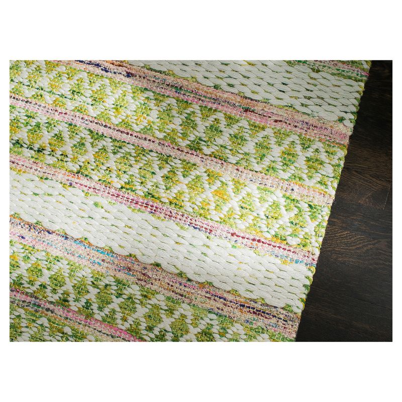 Stripe Woven Area Rug 5'X8' - Anji Mountain