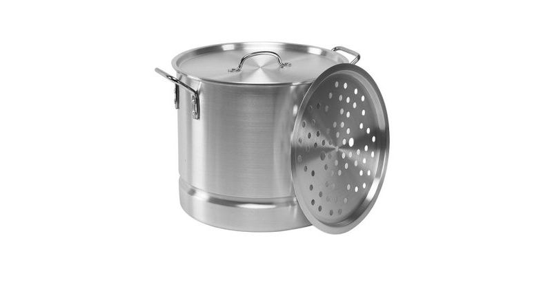 Imusa 20qt Tamale/Seafood Steamer with Rack & Lid