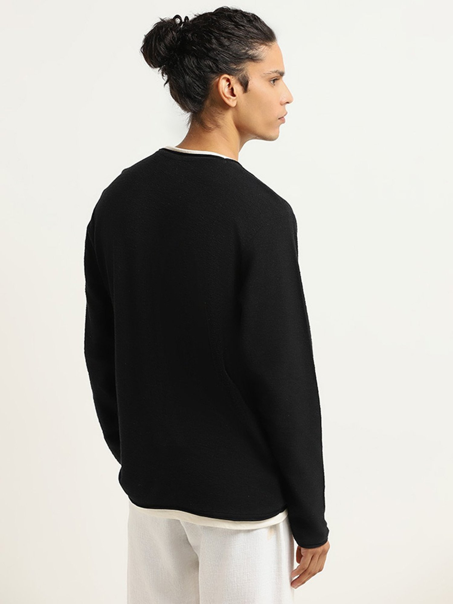 ETA by Westside Black Slim Fit T-Shirt