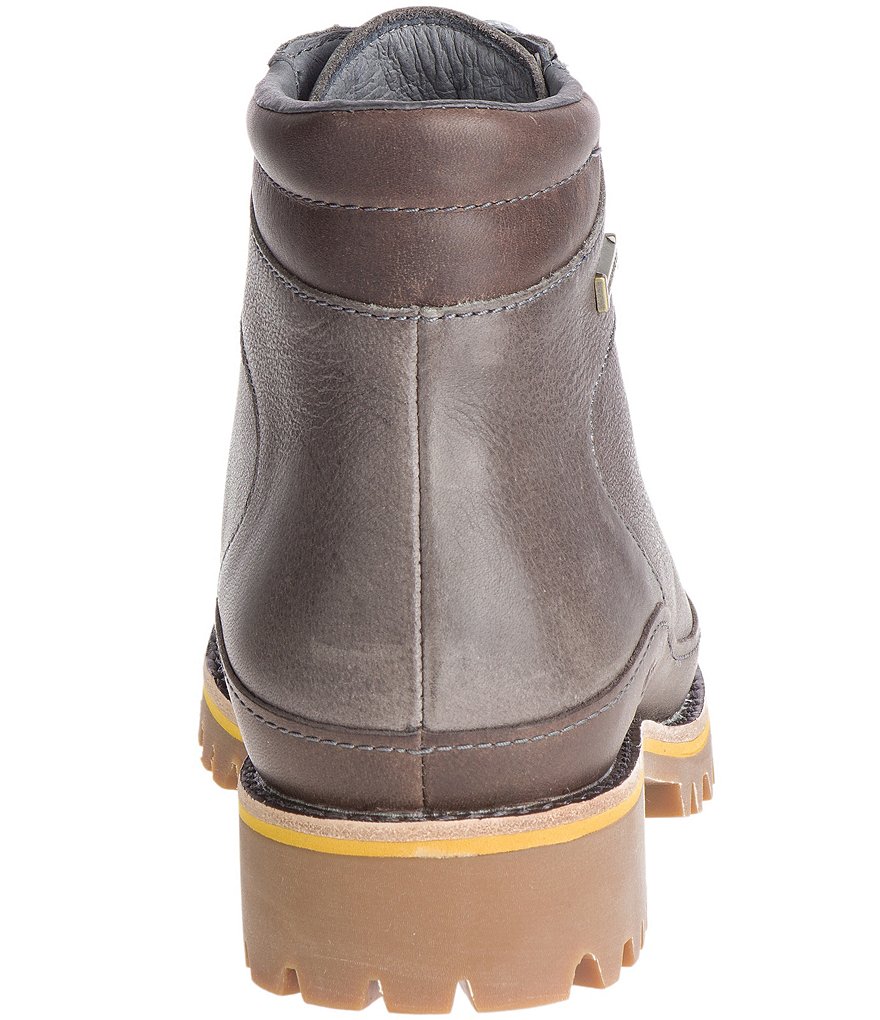 Chaco Women's Fields Waterproof Leather Lug Sole Combat Boots