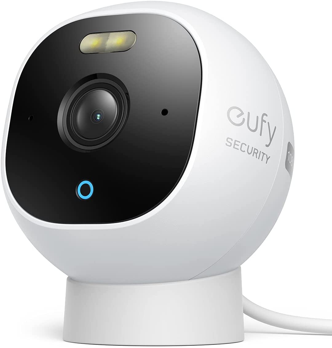 eufy Security Outdoor Cam, All-in-One Outdoor Security Camera with 1080p Resolution, Spotlight, Color Night Vision, No Monthly Fees, Wired Camera, Security Camera Outdoor, IP67 Weatherproof