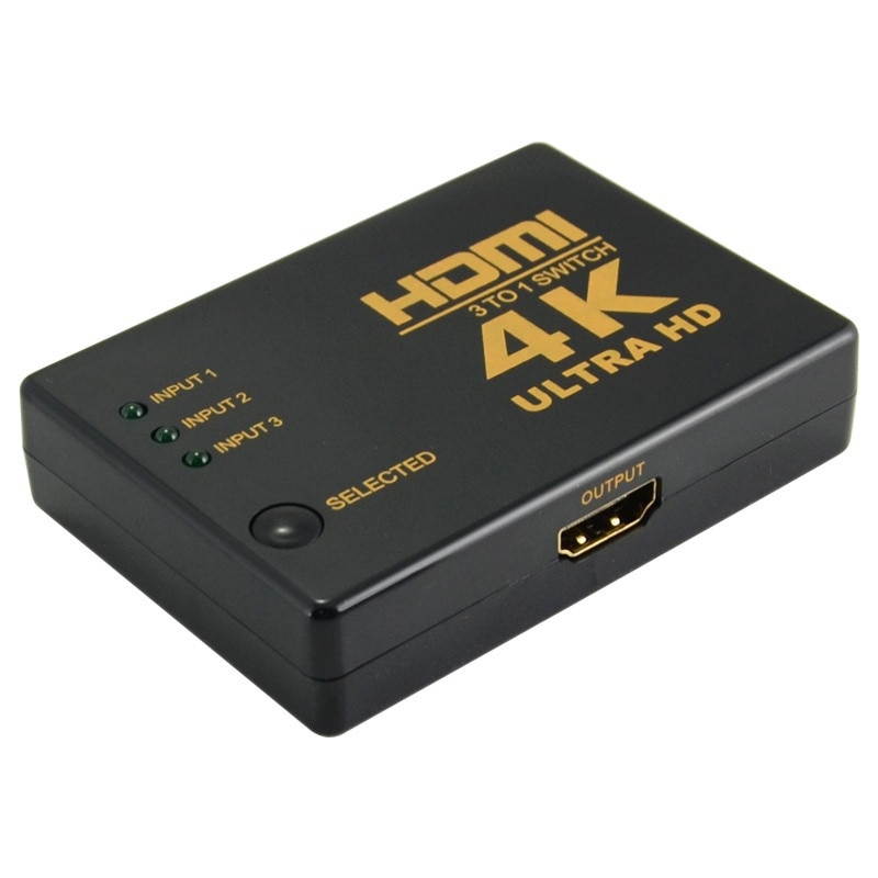 4K Bi-Direction HDMI 2.0 Cable Switch Switcher Splitter Hub HDCP 2x1 1x2 In Out