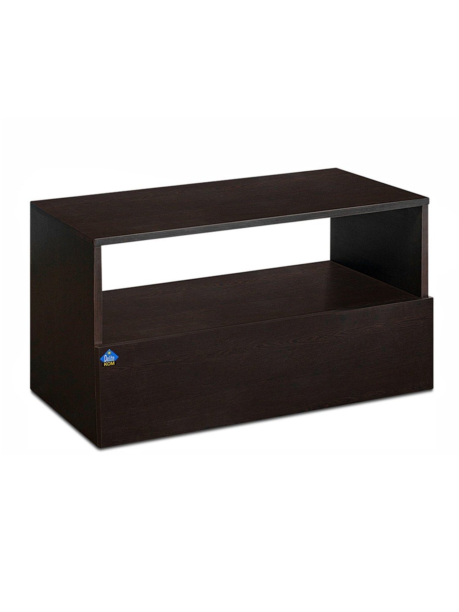 Delite Kom Blush Flowery Wenge Engineered Wood Coffee Table