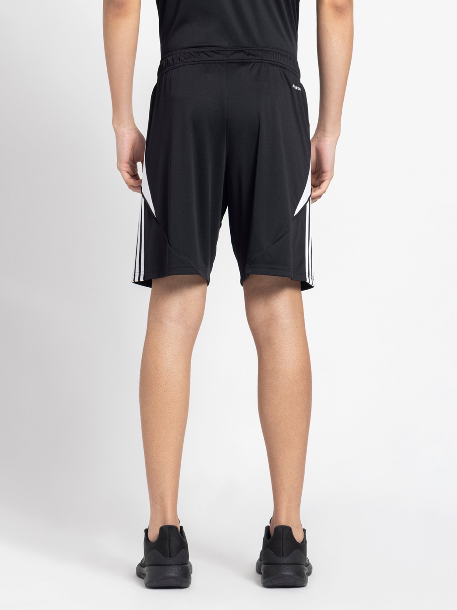 adidas Black Regular Fit Tiro 24 Football Shorts