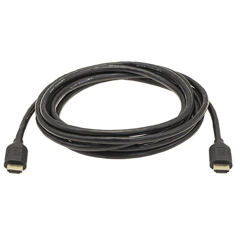HDMI Cable | 10 ft | 4k | Full HD | ARC | high Speed | Ultra HD | ethernet | for TV PS4 Xbox | 30 AWG | Black